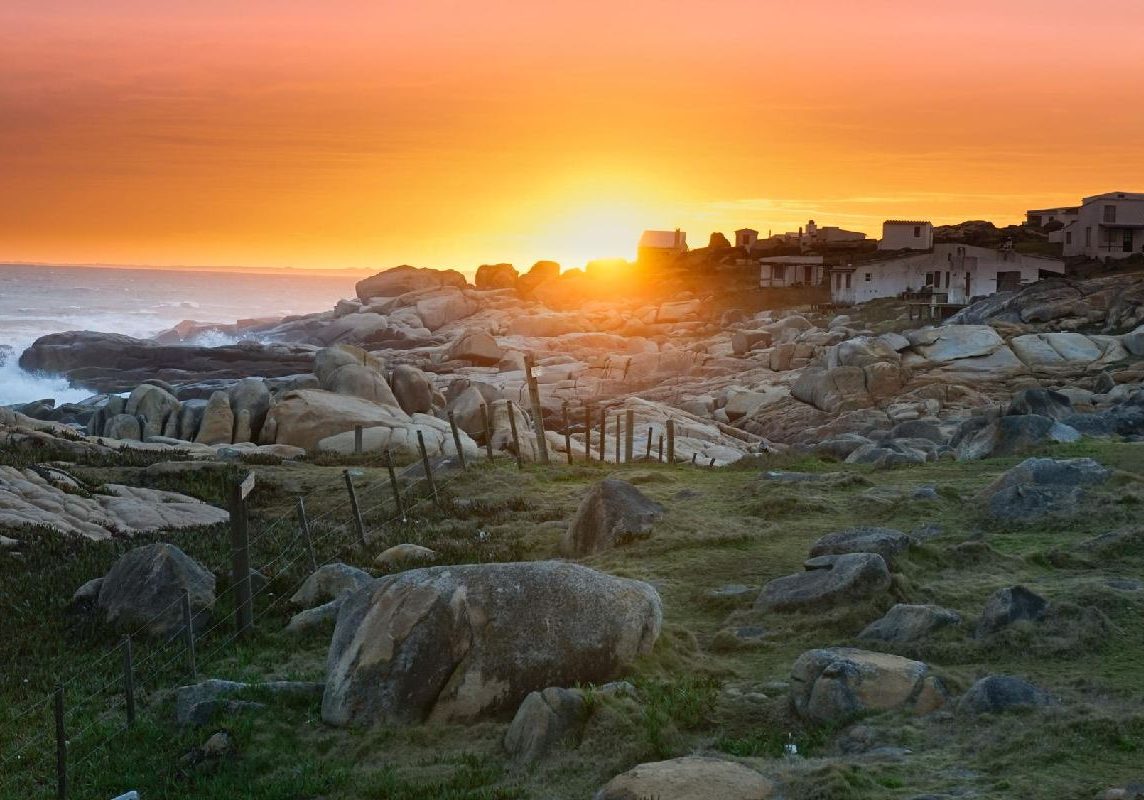 Beautiful landscape of cabo polonio